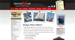 Desktop Screenshot of pirateslair.com